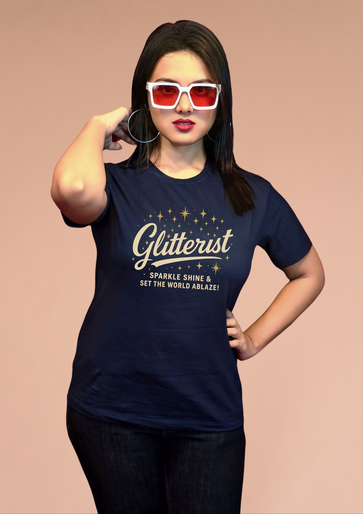 Glitterist Sparkle Burst Tee – Signature Edition