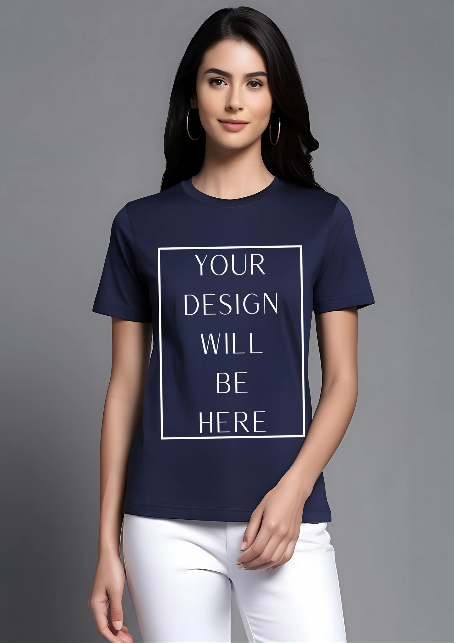 Personalized Half Sleeve Cotton T-Shirts