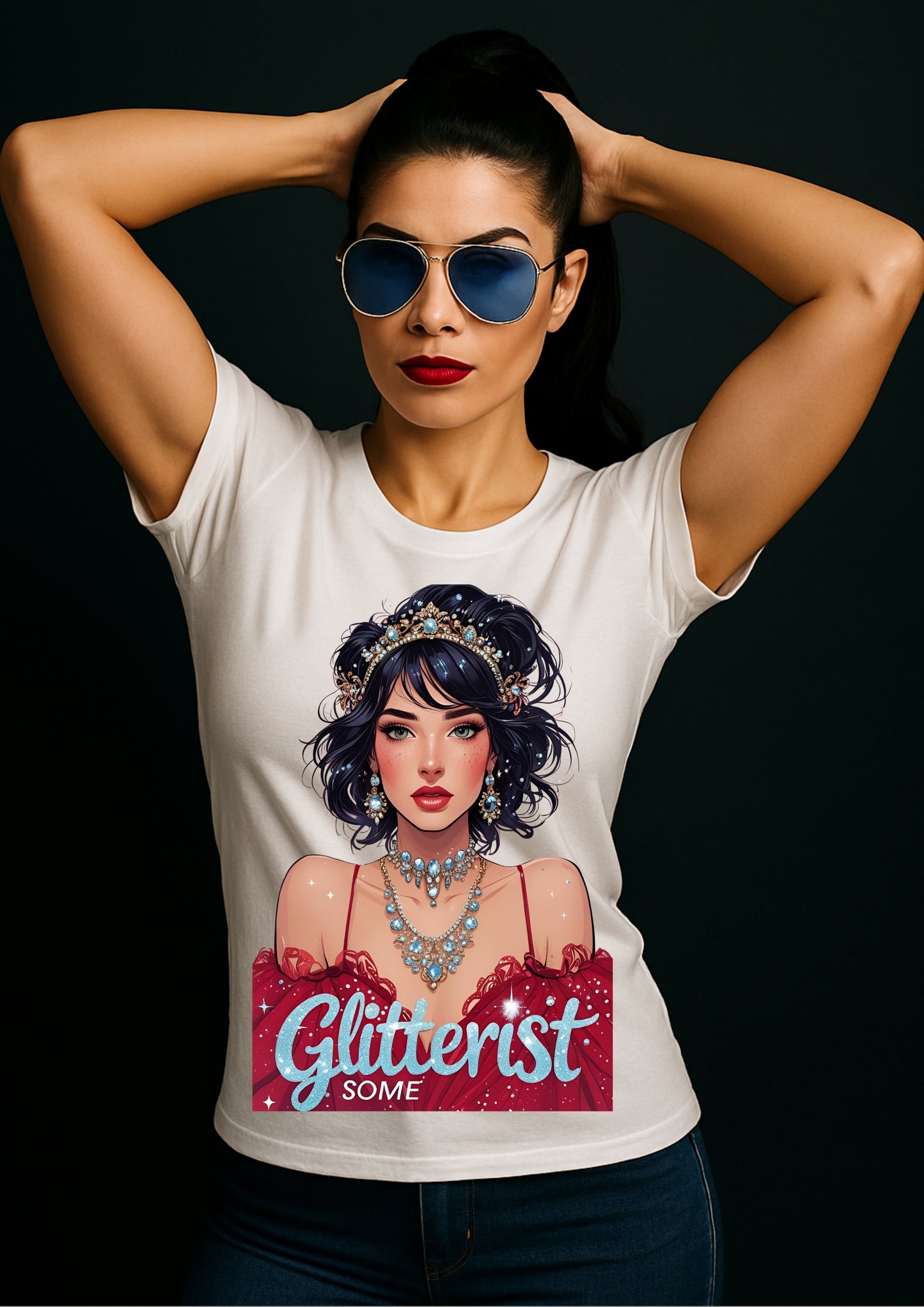 Glitterist Glam Diva Tee