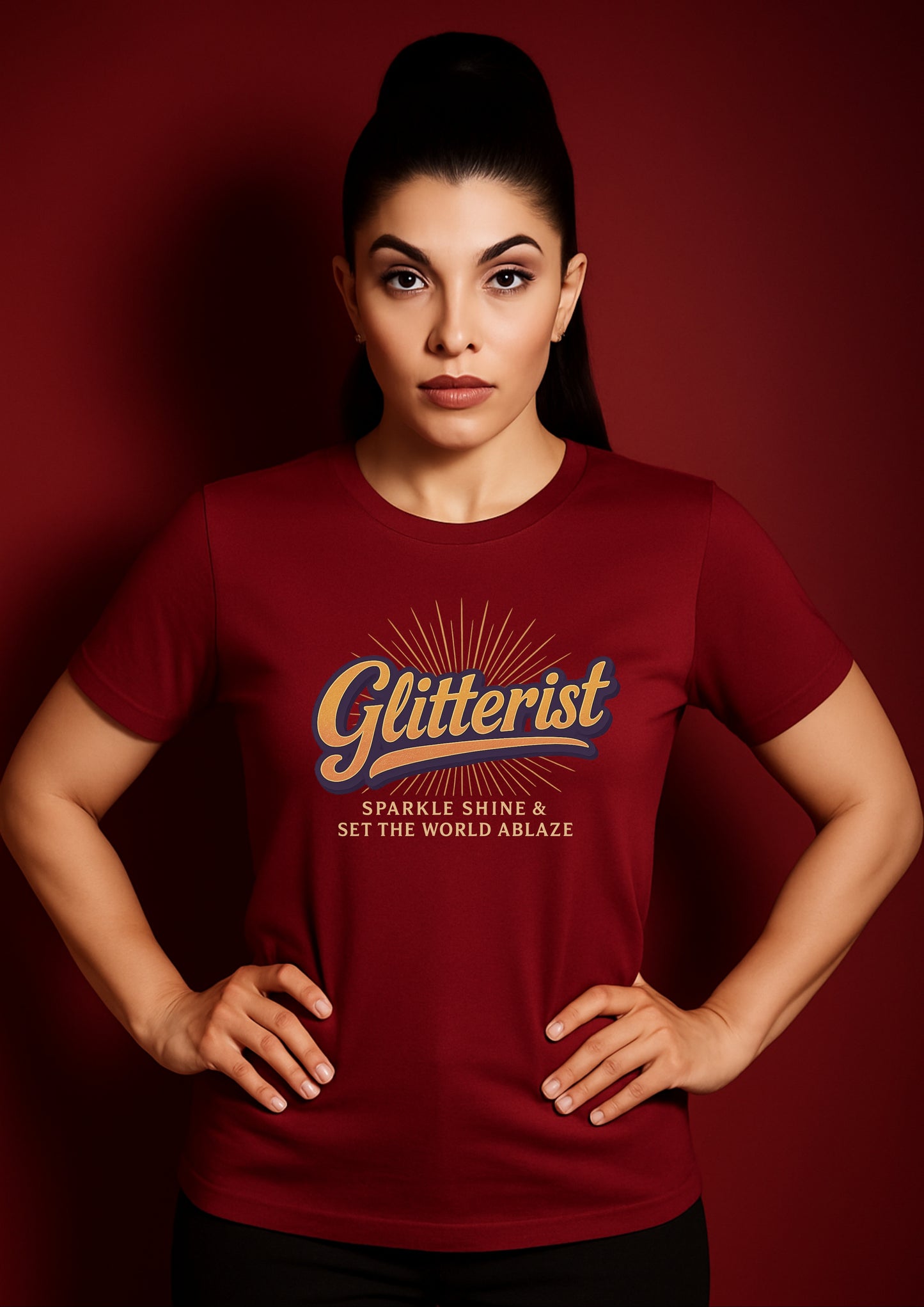 Glitterist - Sparkle Shine & Set The World Ablaze T-Shirt