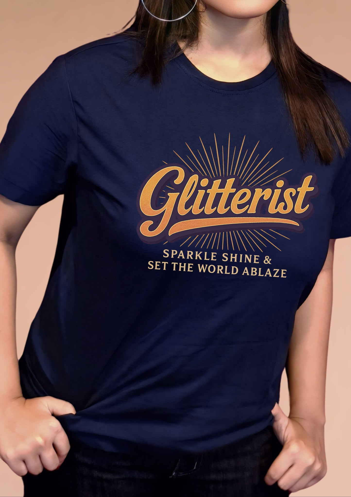 Glitterist - Sparkle Shine & Set The World Ablaze T-Shirt
