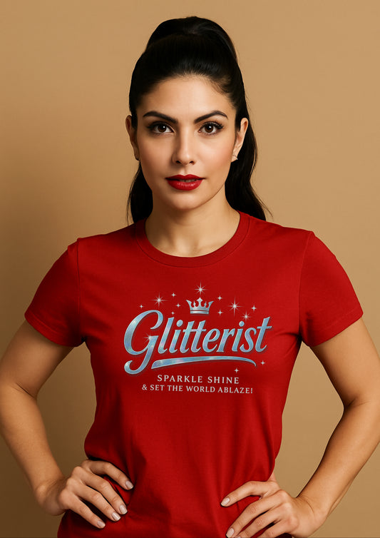 Glitterist Crown Edition Tee – Royal Radiance Series