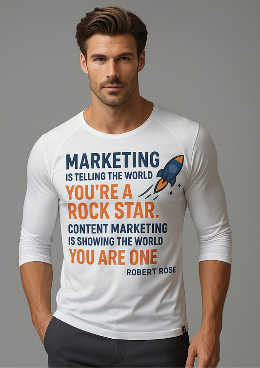Content Rockstar Quote Tee