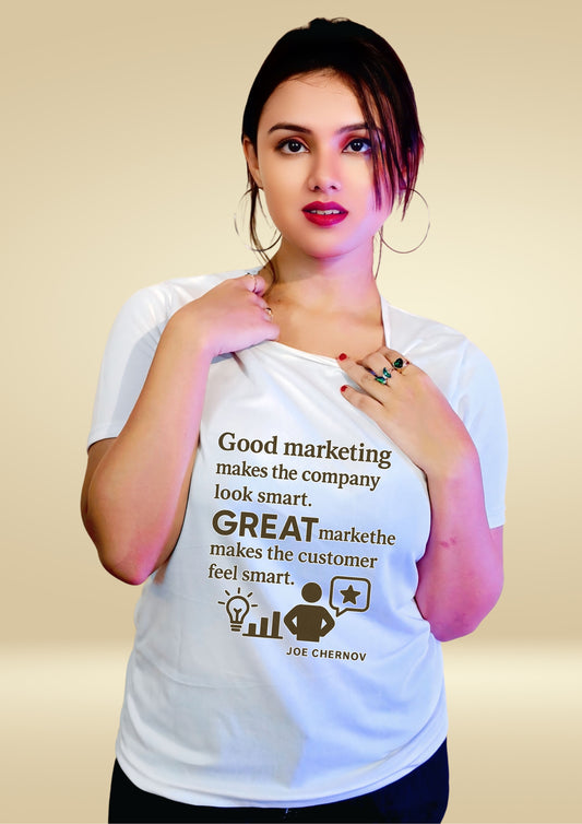 Smart Marketing Quote Tee