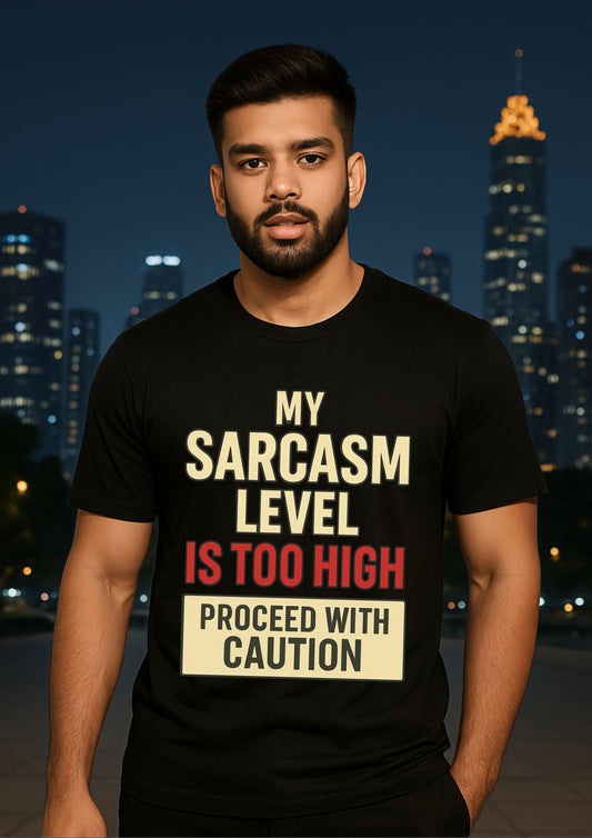 High-Level Sarcasm Alert Tee