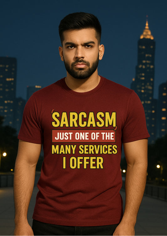 Sarcasm: Full-Service Package Tee