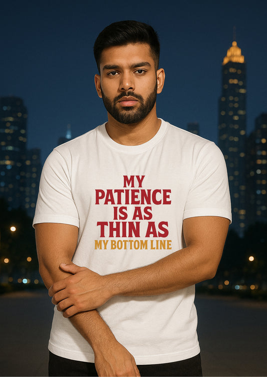 Bottom Line Burnout Tee