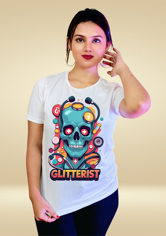 Glitterist “Medical Skull Edition” T-Shirt