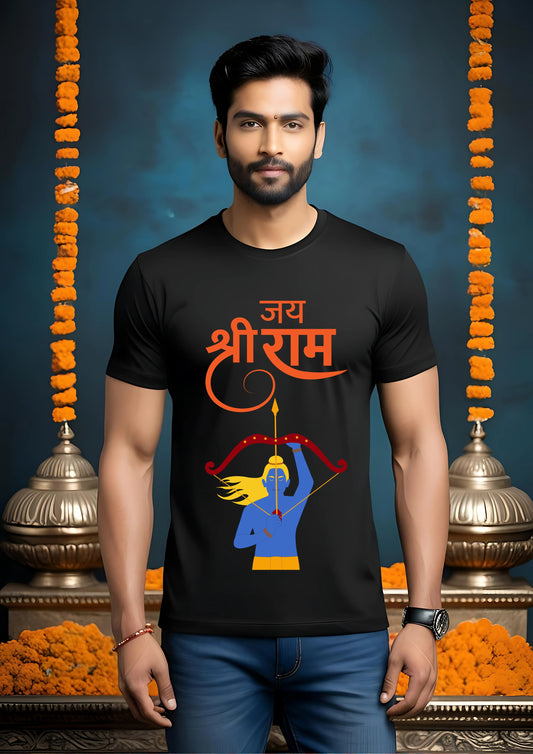 Jai Shree Ram with Bow Warrior Tee