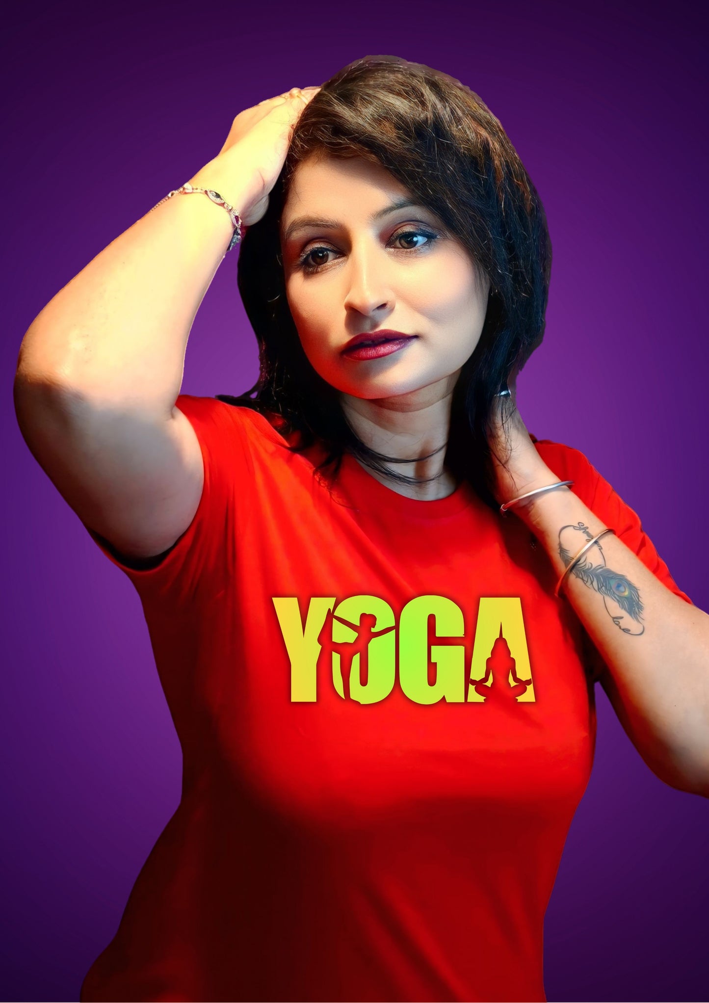 Glow Yoga Tee