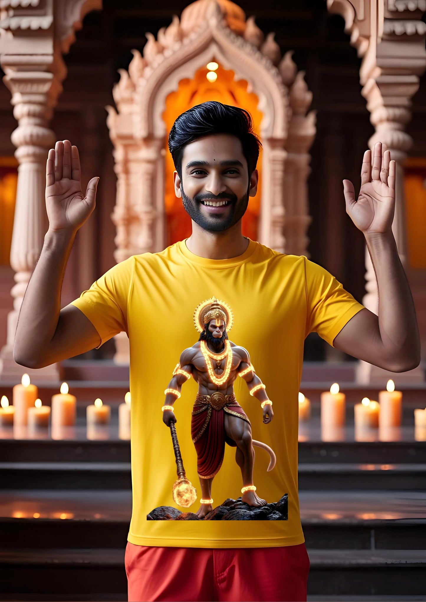 Radiant Power Hanuman Tee