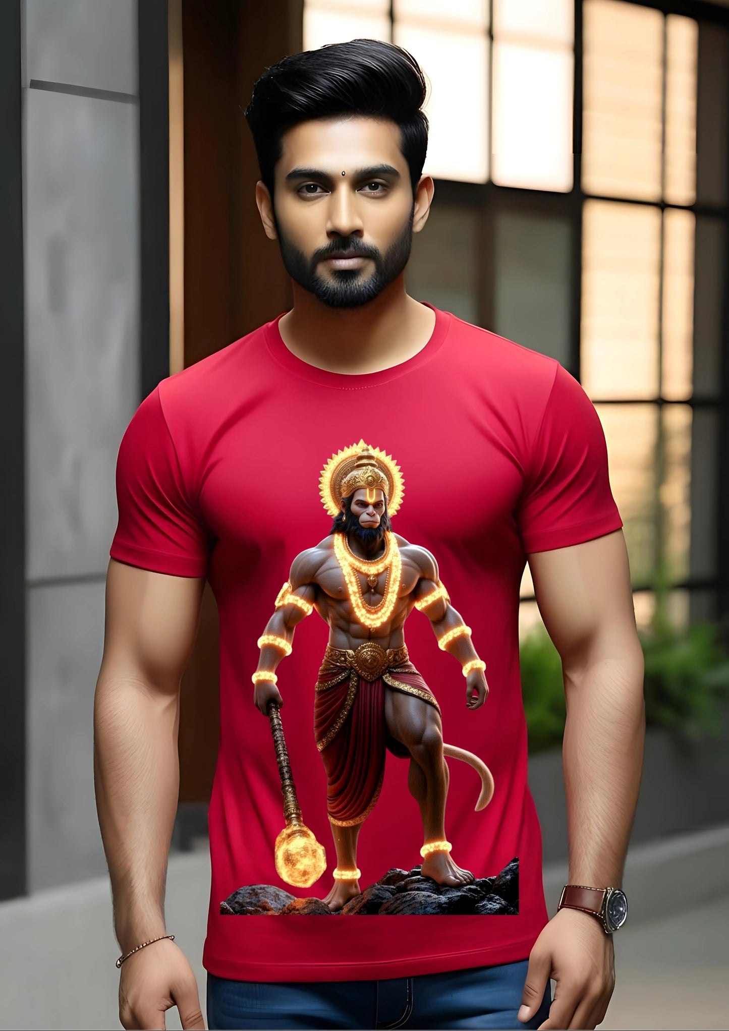 Radiant Power Hanuman Tee