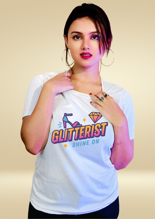 GLITTERIST “Shine On” Unisex T-Shirt
