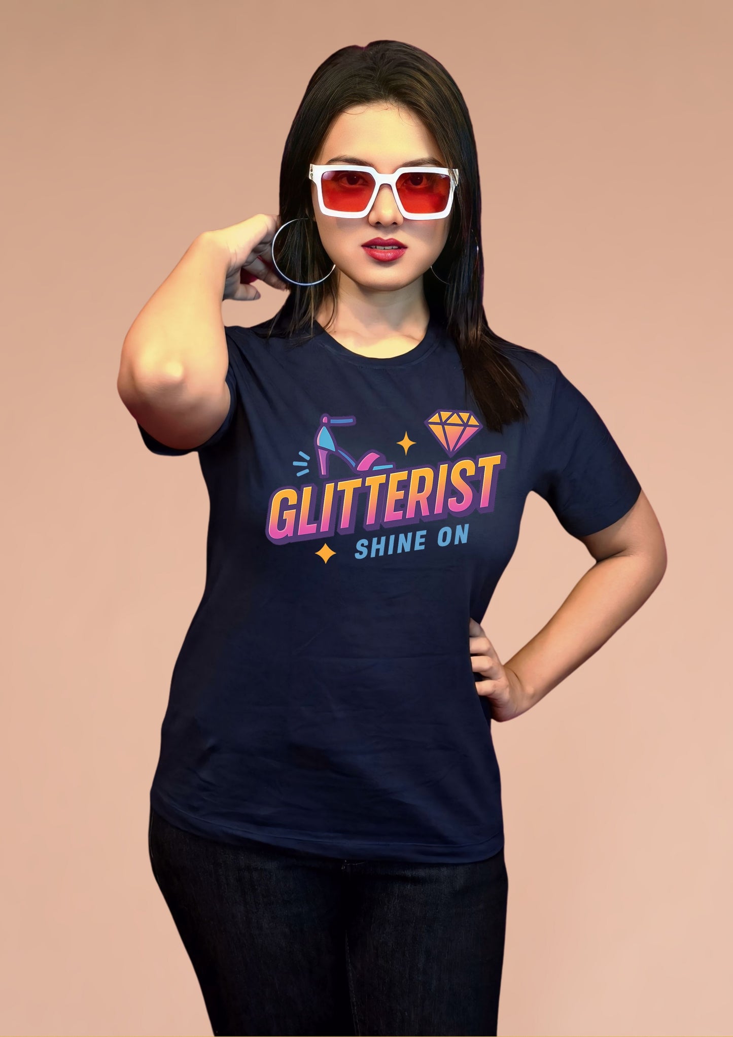 GLITTERIST “Shine On” Unisex T-Shirt