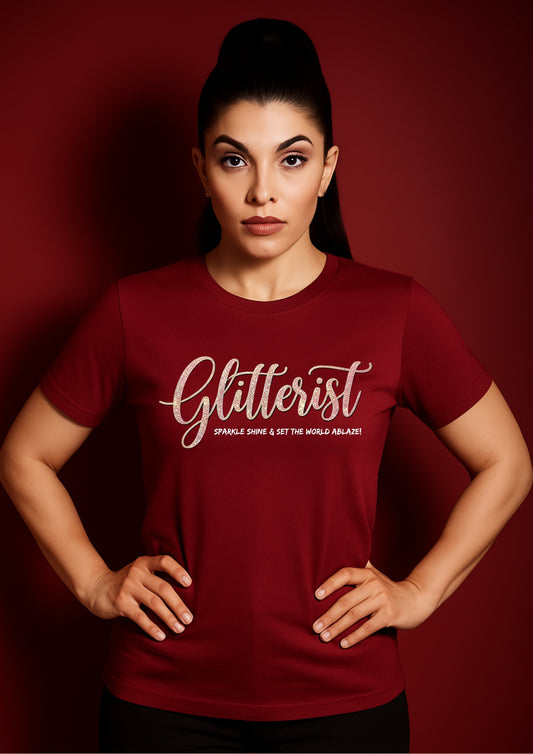 Glitterist Signature Tee – Sparkle Shine Edition
