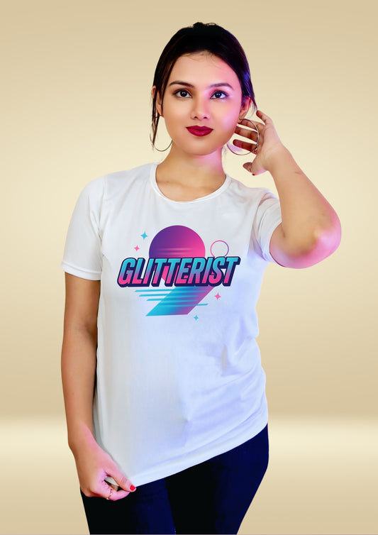 GLITTERIST Retro Sunset T-Shirt