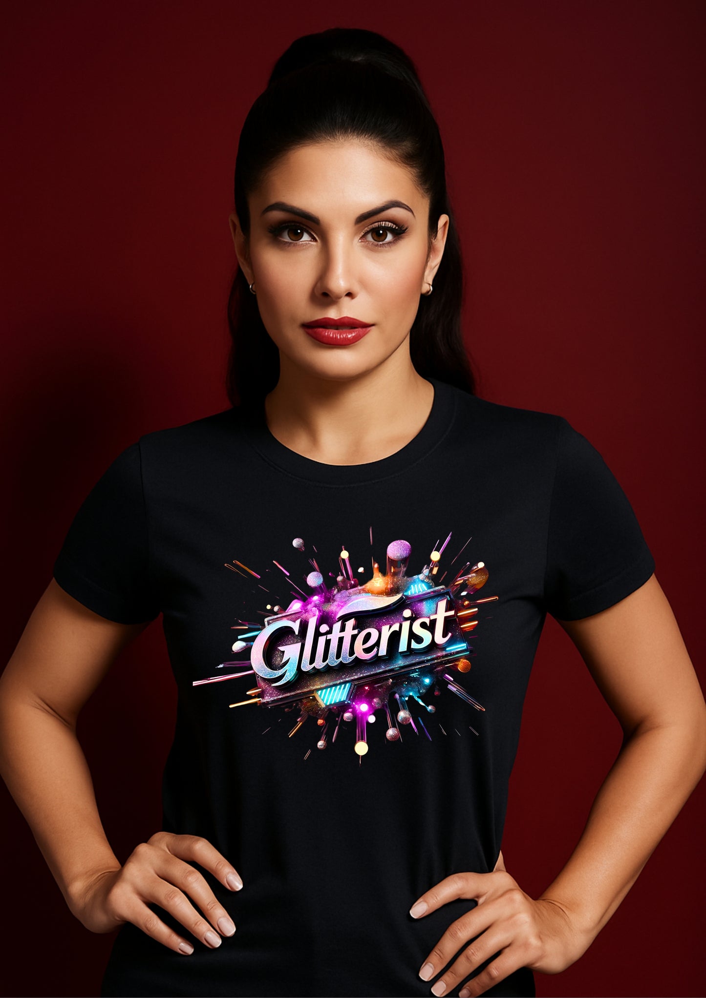 Glitterist Pop Art Blast Tee – Stage Ready Edition