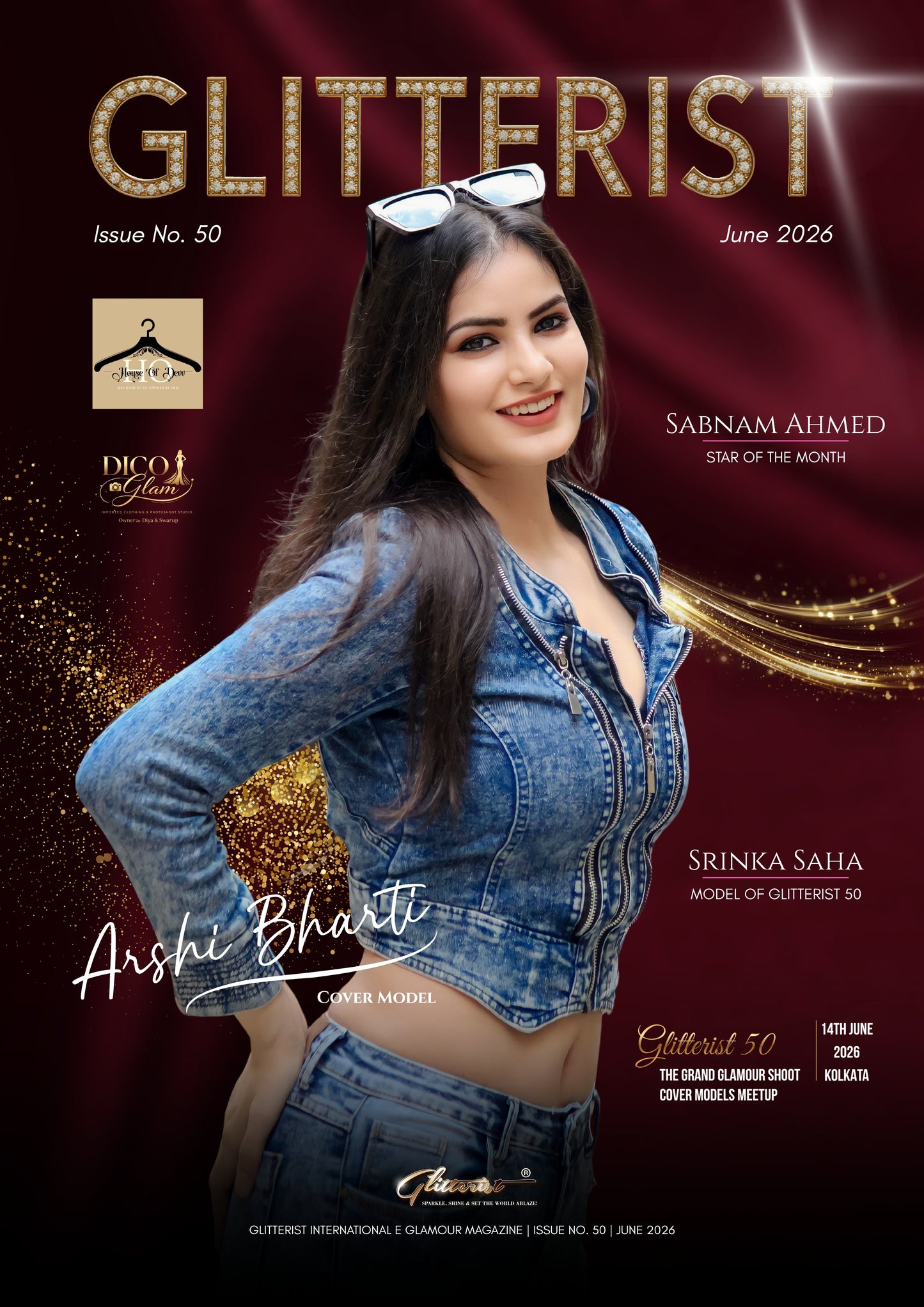 Glitterist Magazine – Issue No. 50 (Golden Jubilee Edition) | PDF Copy