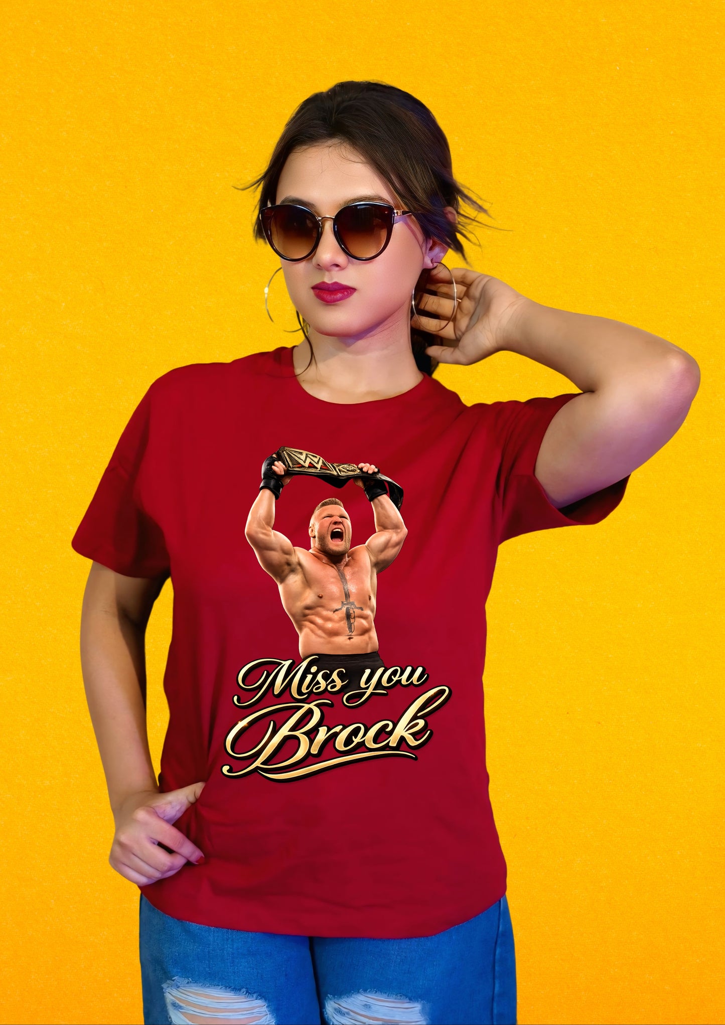 “Miss You Brock” Tribute T-Shirt