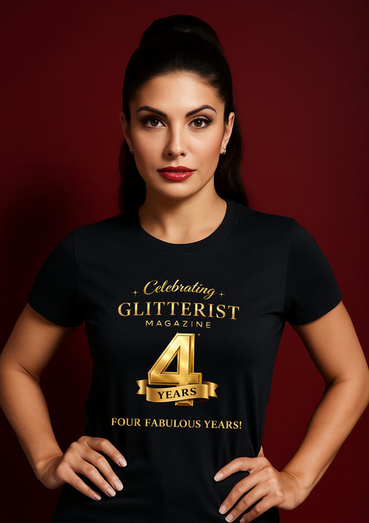 Glitterist Magazine 4 Years Celebration T-Shirt